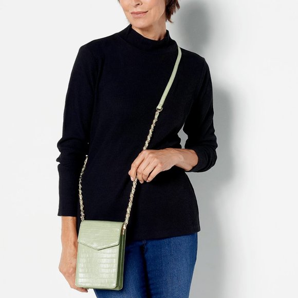 🎄🎀🎆🎄WOMEN'S CROSSBODY BAG , CELL PHONE CARRIER, - Picture 3 of 7